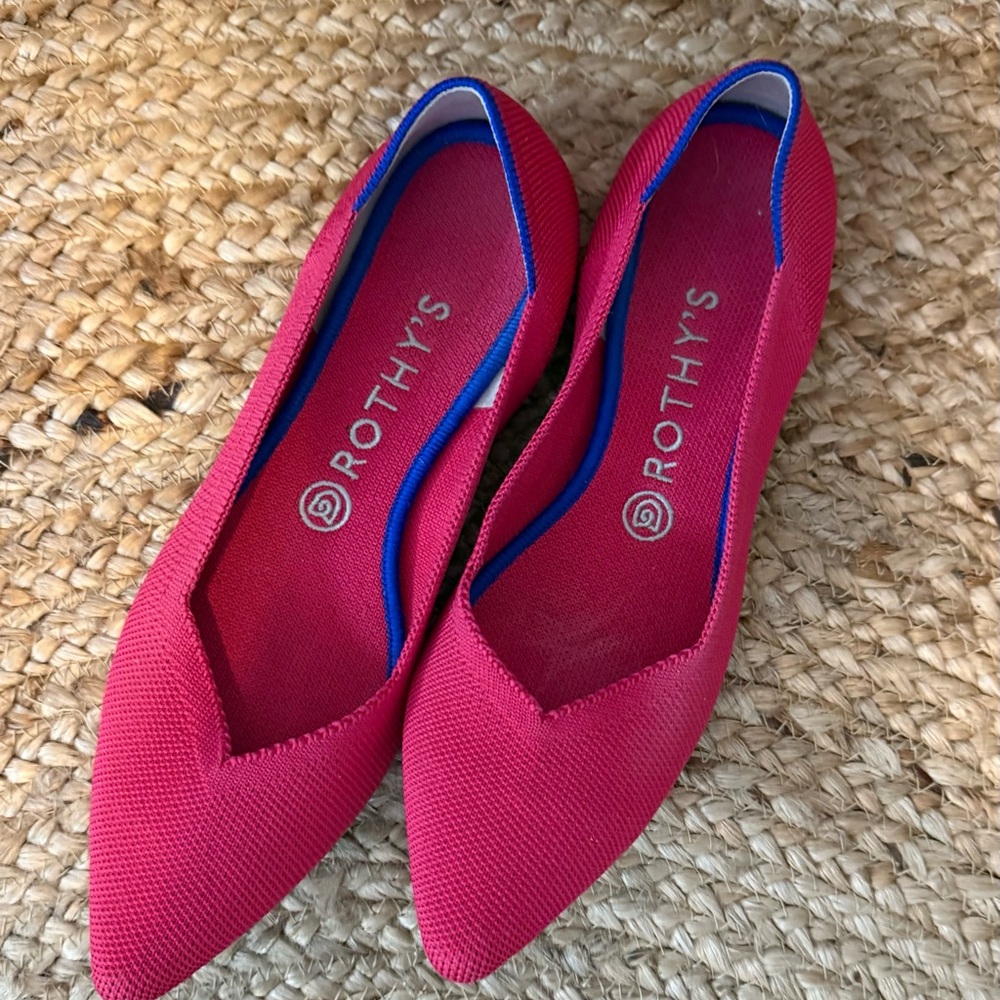 Rothy's Women's Pink Flats